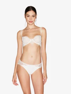 La Perla Sujetador Balconette Con Encaje De Color Hueso