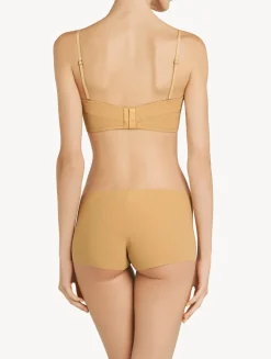 La Perla Sujetador Bandeau Acolchado Con Aros Y Escote En U Color Avellana