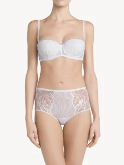 La Perla Sujetador Bandeau De Encaje Blanco