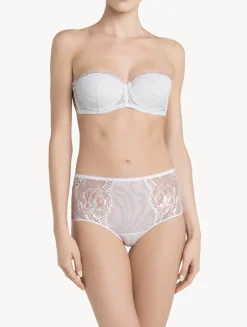 La Perla Sujetador Bandeau De Encaje Blanco
