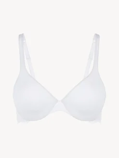 La Perla Sujetador Con Aros De Encaje Y Algodón Blanco