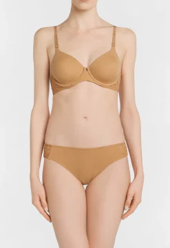 La Perla Sujetador Con Aros De Lycra® Con Encaje Chantilly Color Carne