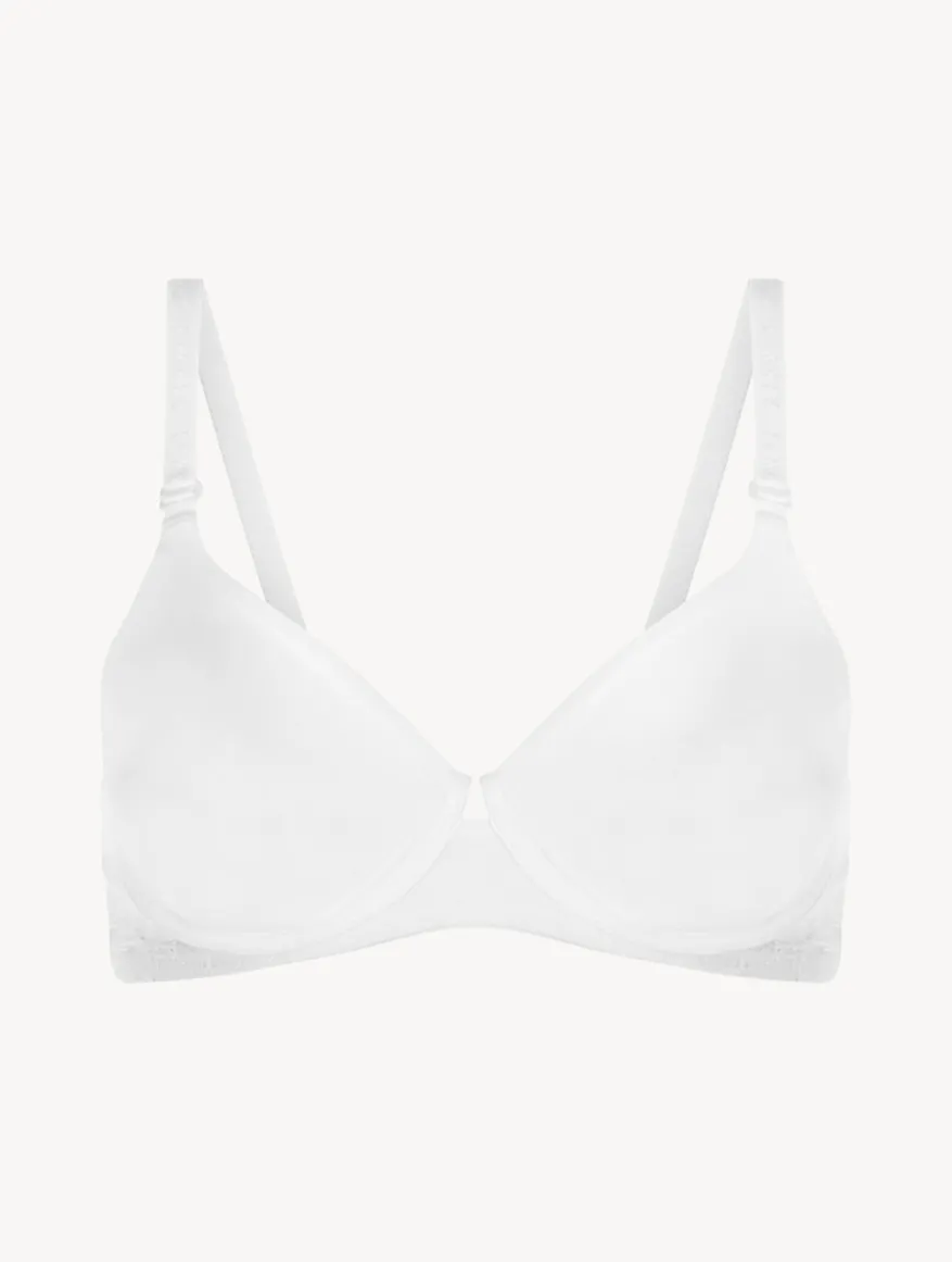La Perla Sujetador Con Aros De Lycra® Con Encaje Chantilly Color Blanco