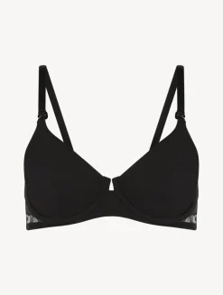 La Perla Sujetador Con Aros De Lycra® Con Encaje Chantilly Color Negro