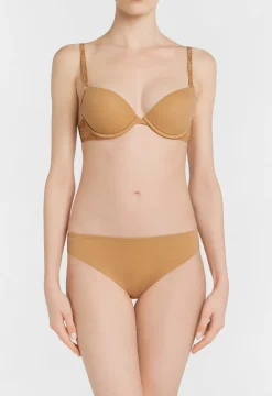 La Perla Sujetador Multifuncional T-shirt De Lycra® Con Encaje Chantilly Color Carne
