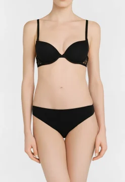 La Perla Sujetador Multifuncional T-shirt De Lycra® Con Encaje Chantilly Color Negro