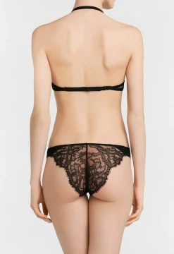La Perla Sujetador Multifuncional T-shirt De Lycra® Con Encaje Chantilly Color Negro