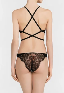 La Perla Sujetador Multifuncional T-shirt De Lycra® Con Encaje Chantilly Color Negro