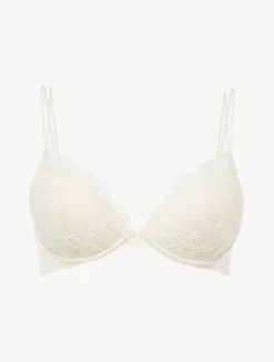 La Perla Sujetador Push Up Blanquecino Con Macramé