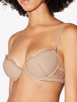 La Perla Sujetador Push Up Con Encaje De Color Rosa Antiguo