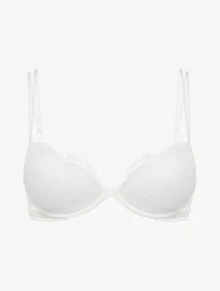 La Perla Sujetador Push Up Con Encaje De Color Hueso