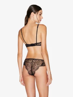 La Perla Sujetador Push Up Con Encaje De Color Ónix