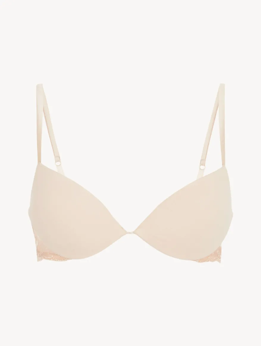 La Perla Sujetador Push Up Halo Y Ivory Nude Con Tul Bordado