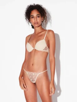 La Perla Sujetador Push Up Halo Y Ivory Nude Con Tul Bordado