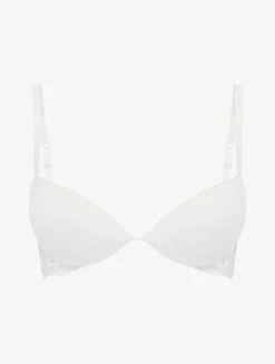 La Perla Sujetador Push Up Hueso Con Tul Bordado
