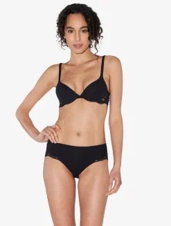 La Perla Sujetador Push-up De Algodón Negro