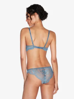 La Perla Sujetador Push-up De Encaje Azul Oscuro