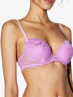 La Perla Sujetador Push-up De Encaje Rosa