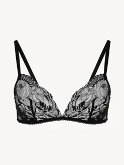 La Perla Sujetador Sin Aros De Encaje Negro