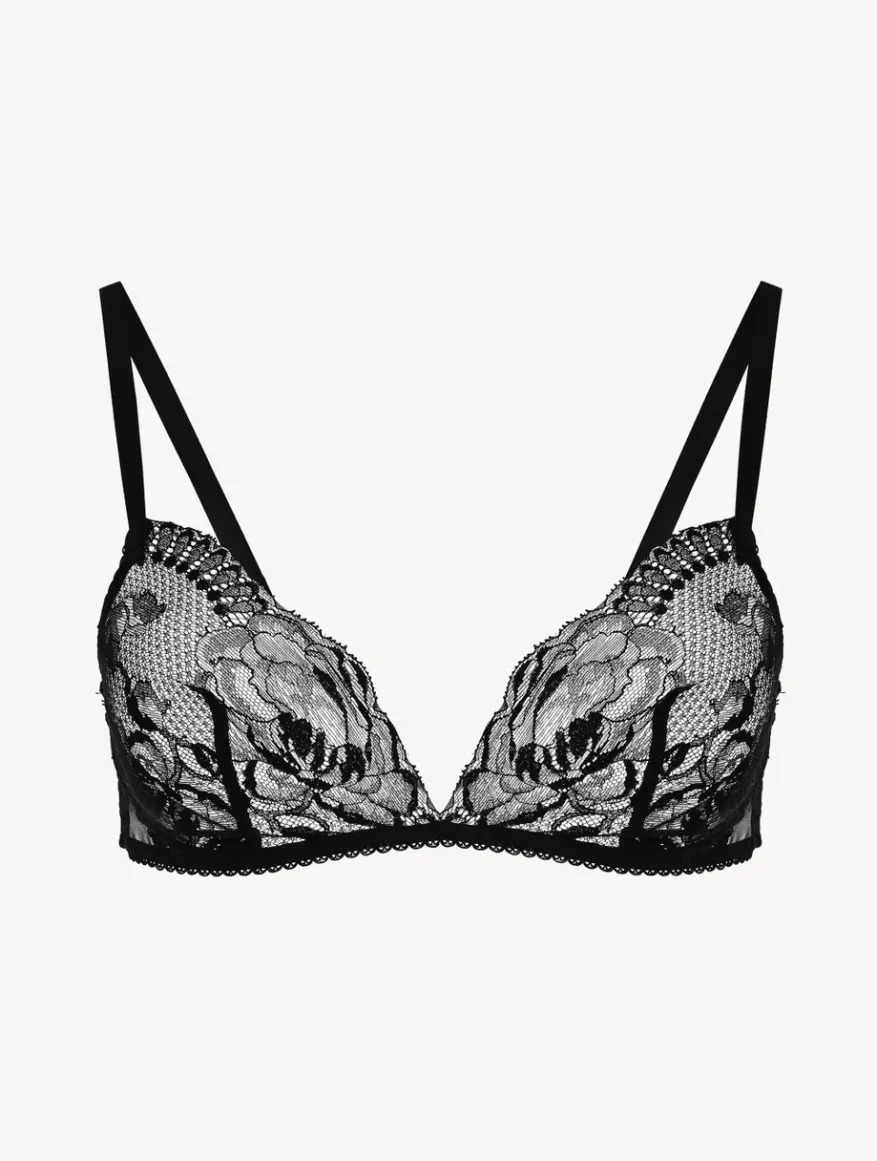La Perla Sujetador Sin Aros De Encaje Negro
