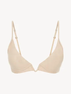 La Perla Sujetador Triangular Acolchado Sin Aro Y Escote En V Color Leche