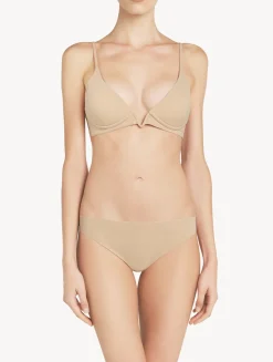 La Perla Sujetador Triangular Acolchado Sin Aro Y Escote En V Color Leche