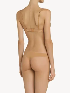La Perla Sujetador Triangular Acolchado Sin Aro Y Escote En V Color Amaretto
