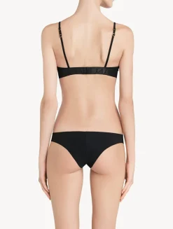 La Perla Sujetador Triangular Acolchado Sin Aro Y Escote En V Color Negro