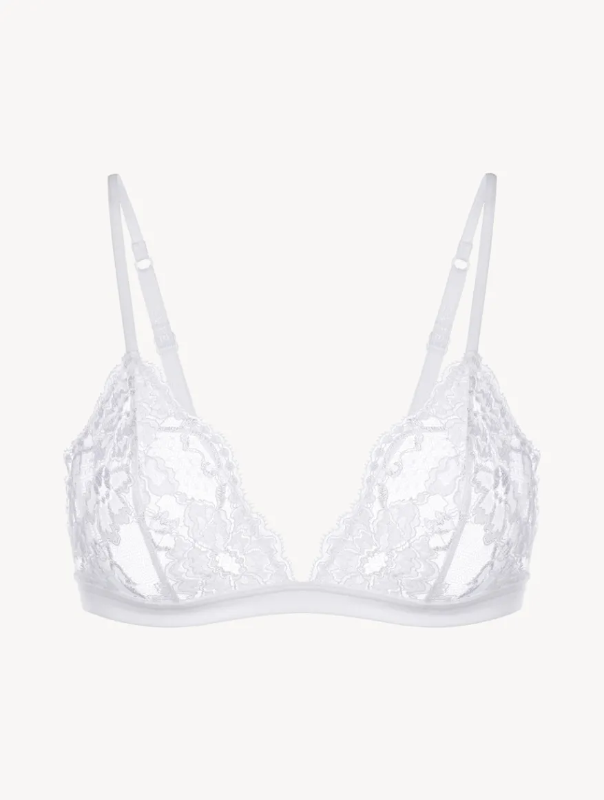 La Perla Sujetador Triángulo De Encaje Blanco