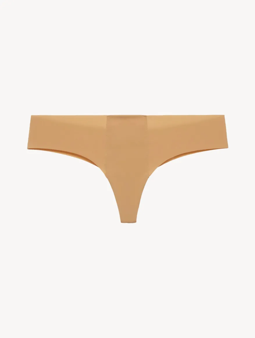 La Perla Tanga Cortado Con Láser Color Carne