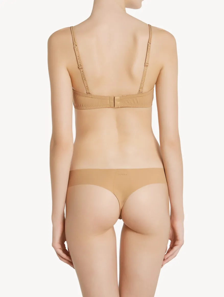 La Perla Tanga Cortado Con Láser Color Carne