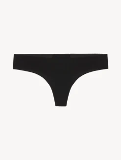 La Perla Tanga Cortado Con Láser Color Negro