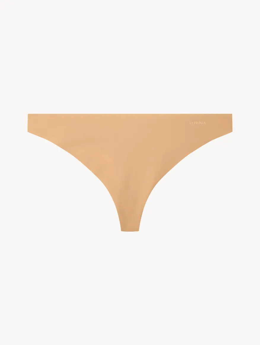 La Perla Tanga En Lycra Color Amaretto