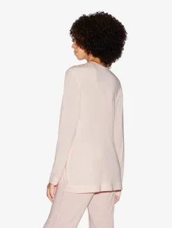 La Perla Top De Manga Larga En Modal Rosa