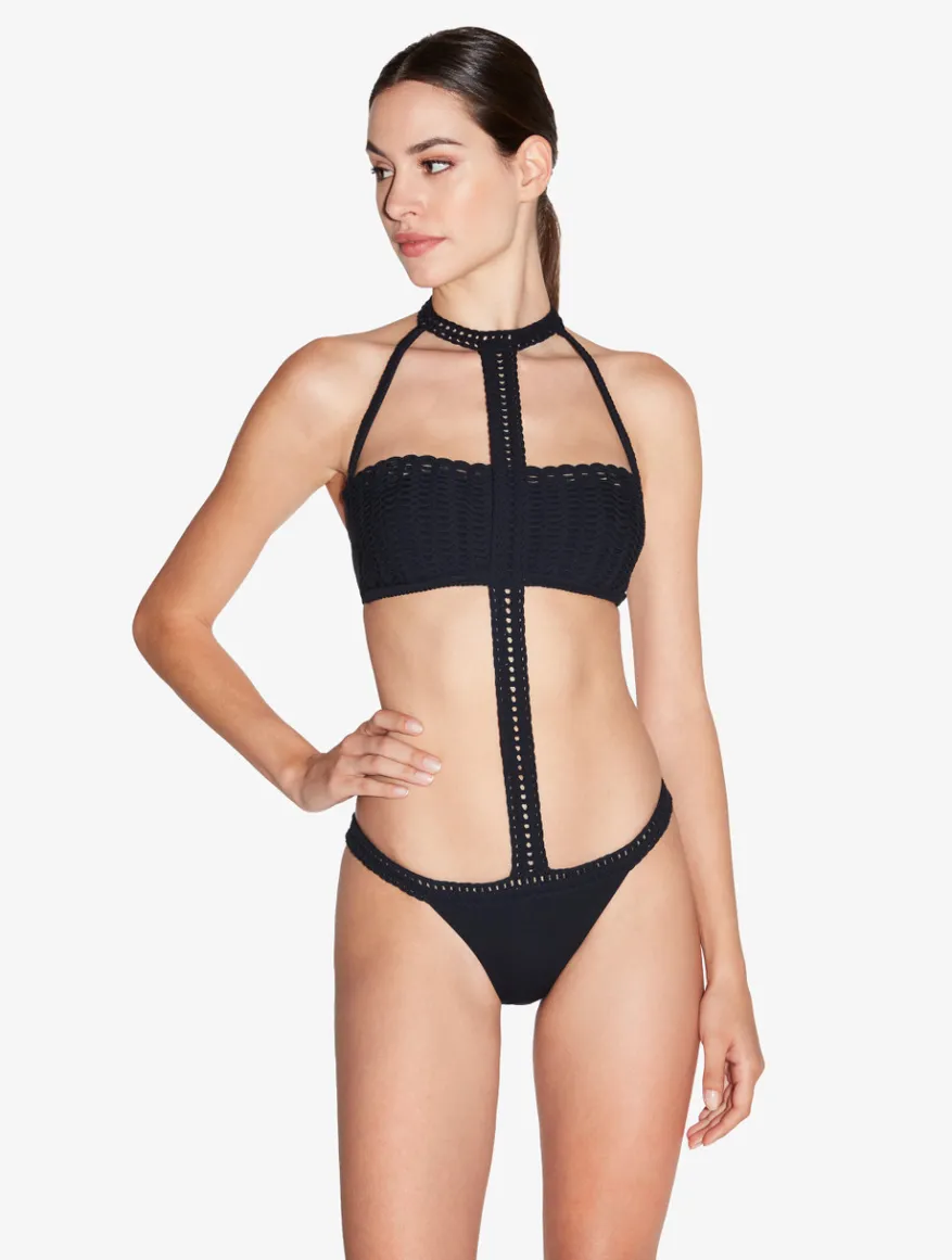 La Perla Trikini De Color Con Soutache