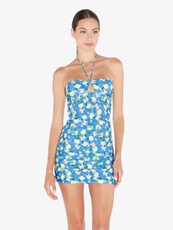 La Perla Vestido Corto Estampado De Color