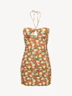 La Perla Vestido Corto Estampado De Color