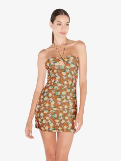 La Perla Vestido Corto Estampado De Color
