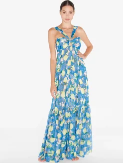 La Perla Vestido Maxi Estampado De Color