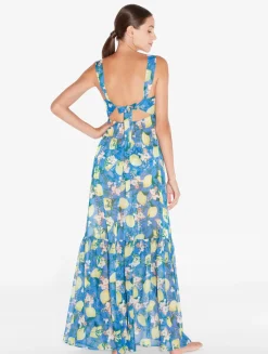 La Perla Vestido Maxi Estampado De Color