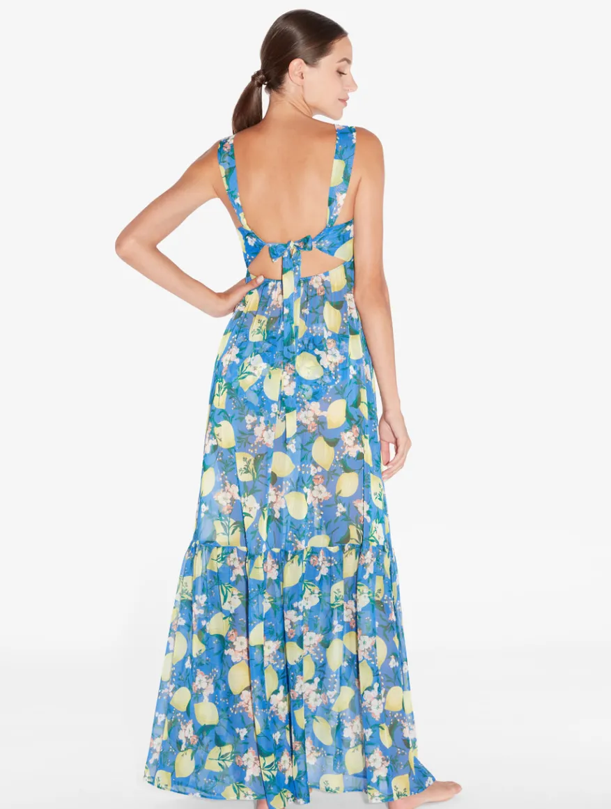 La Perla Vestido Maxi Estampado De Color