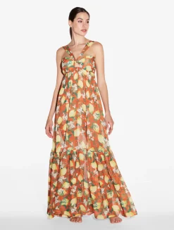 La Perla Vestido Maxi Estampado De Color