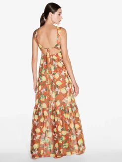La Perla Vestido Maxi Estampado De Color
