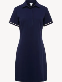 La Perla Vestido Polo Con Monograma Marino